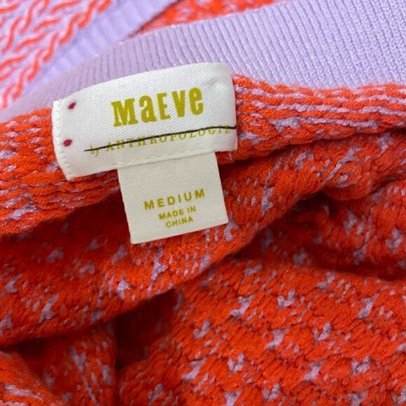 NWT Anthropologie Maeve Color-blocked knit set size M - Picture 10 of 14